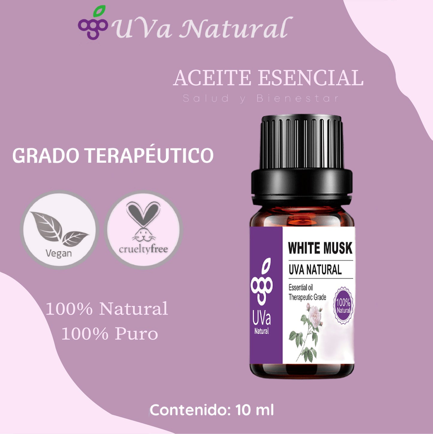 Aceite Esencial de Almizcle blanco