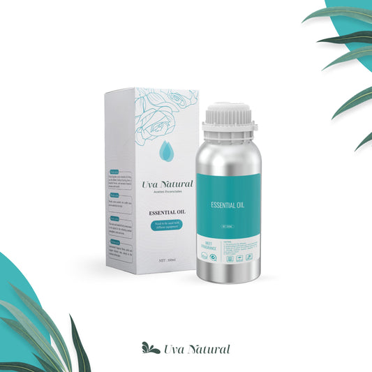 UVA NATURAL - Aceites Esenciales para Difusor de Aire Frío - Aromas de Lujo para el Hogar o Negocio - Aroma de Hotel Collection - Marketing Olfativo - Inspirado en Hoteles de Lujo (500 ml, Chanel)