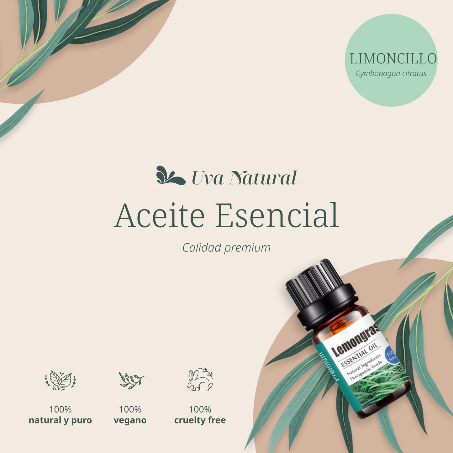 Aceite Esencial de Limoncillo