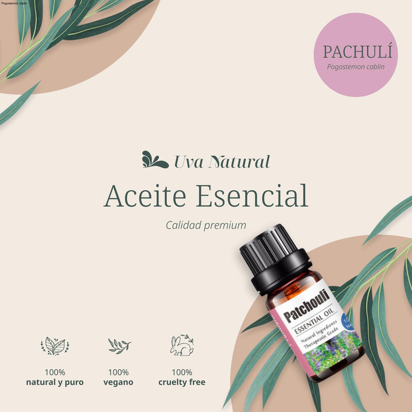 Aceite Esencial de Pachuli