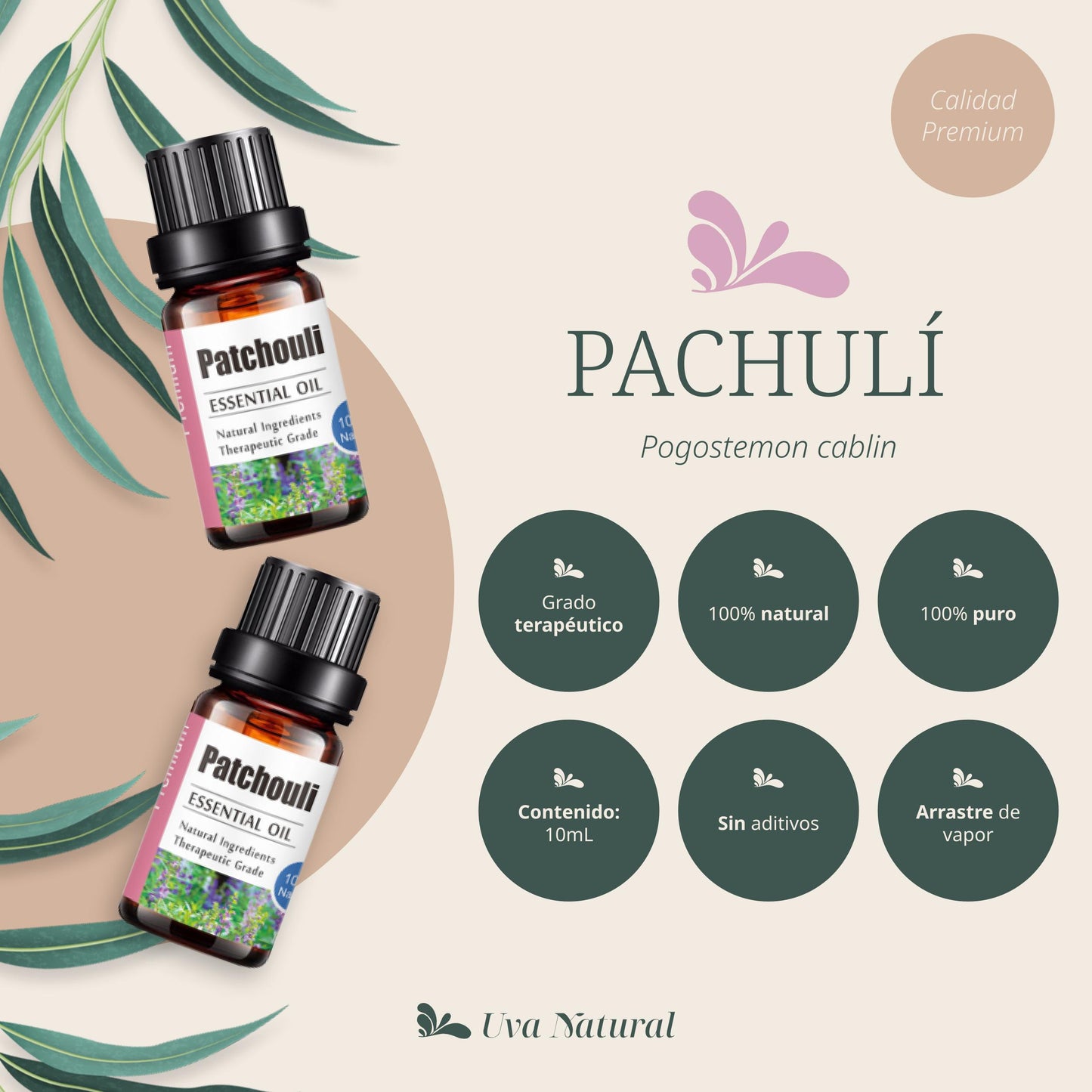 Aceite Esencial de Pachuli