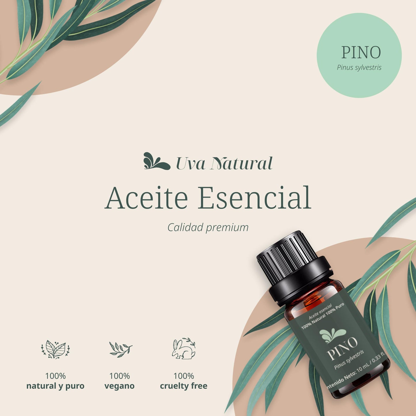 Aceite Esencial de Pino Verde