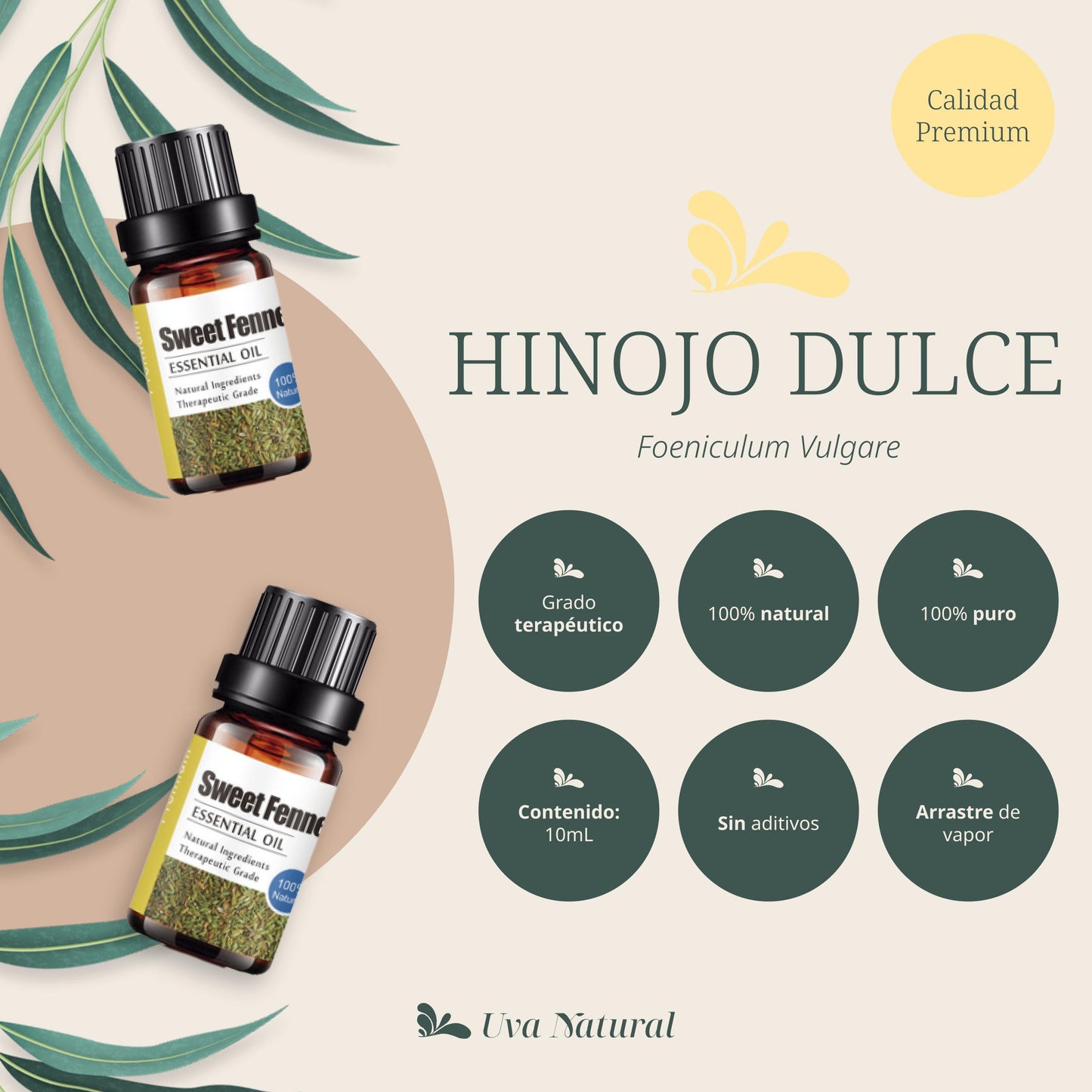 Aceite Esencial de Hinojo Dulce