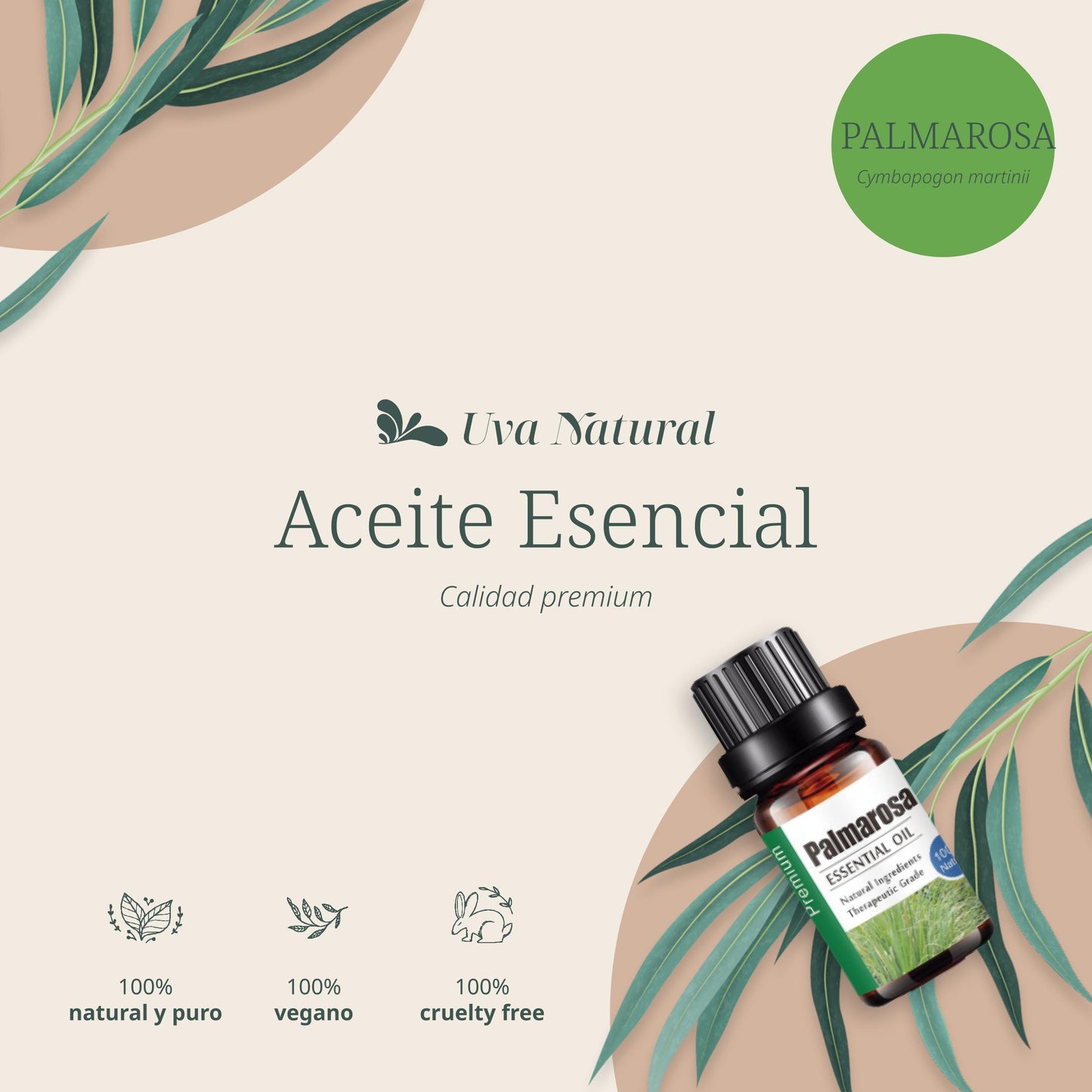 Aceite Esencial de Palmarosa