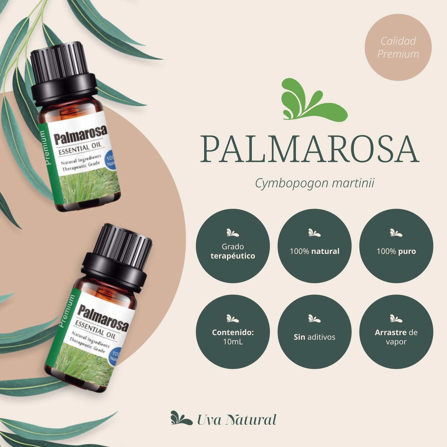 Aceite Esencial de Palmarosa