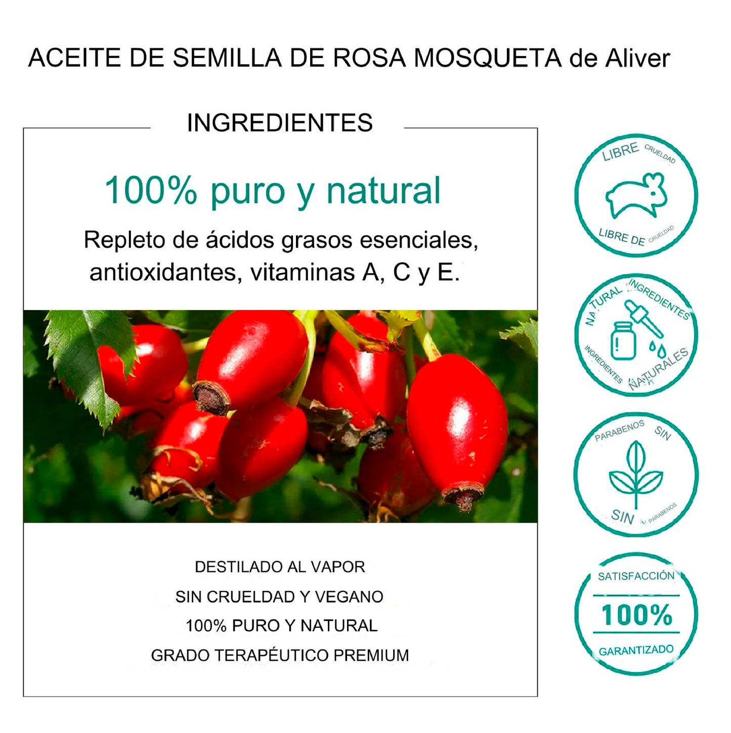 Aceite de Rosa Mosqueta