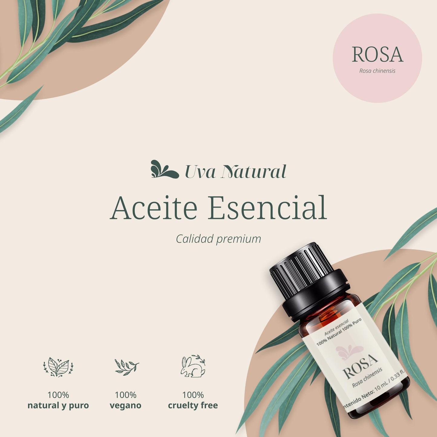 Aceite Esencial de Rosas