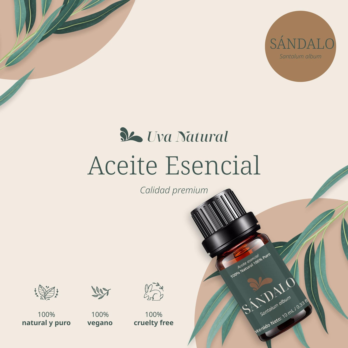 Aceite Esencial de Sándalo