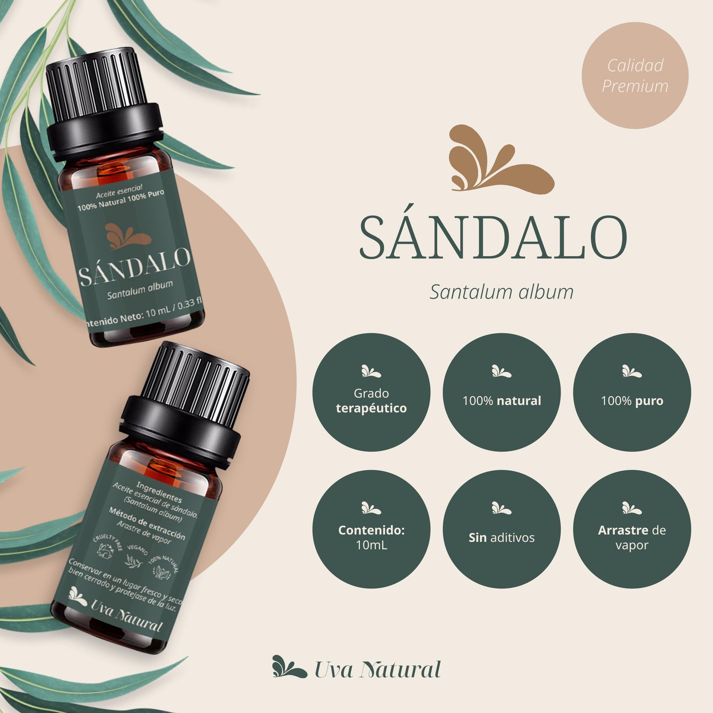 Aceite Esencial de Sándalo