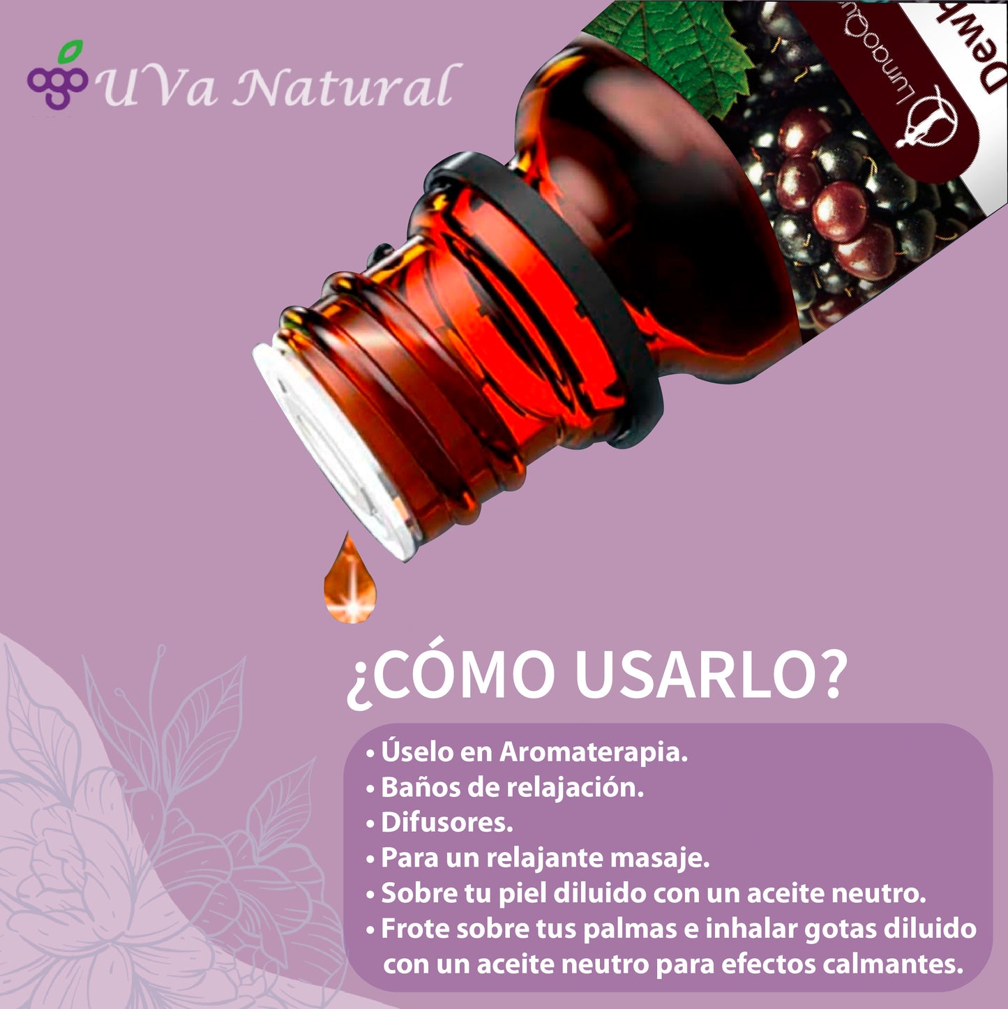 Aceite Esencial de Zarzamora