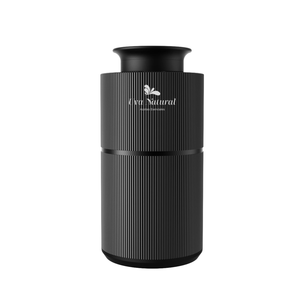 UVA NATURAL | Difusor para Coche y Hogar | Difusor de Aire Frío 20ml | Difusor de Aceites Esenciales de Aroma y Fragancia Sin Agua | Maquina de Aire Aromático Inteligente Bluetooth | Cobertura 10-50m³ | Aromaterapia