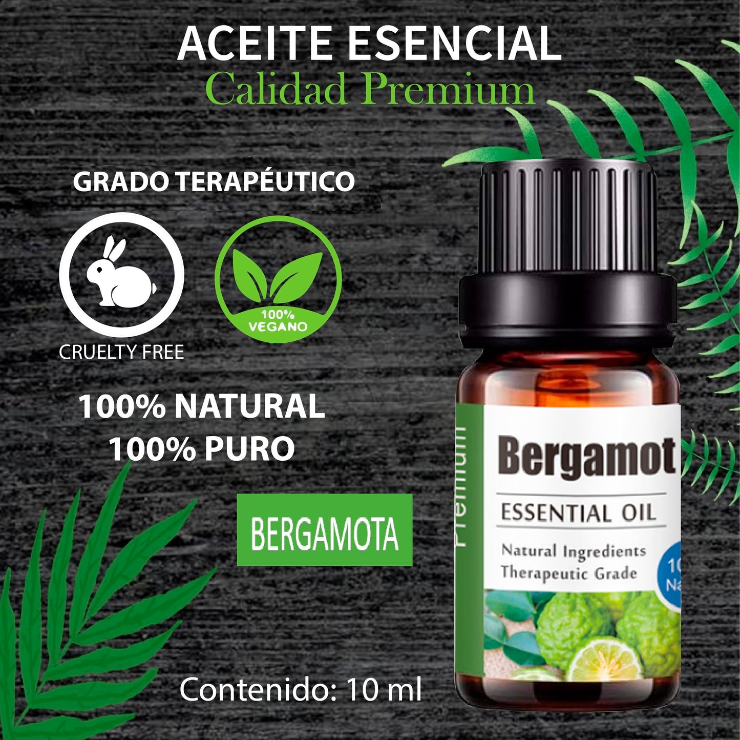 Aceite Esencial de Bergamota