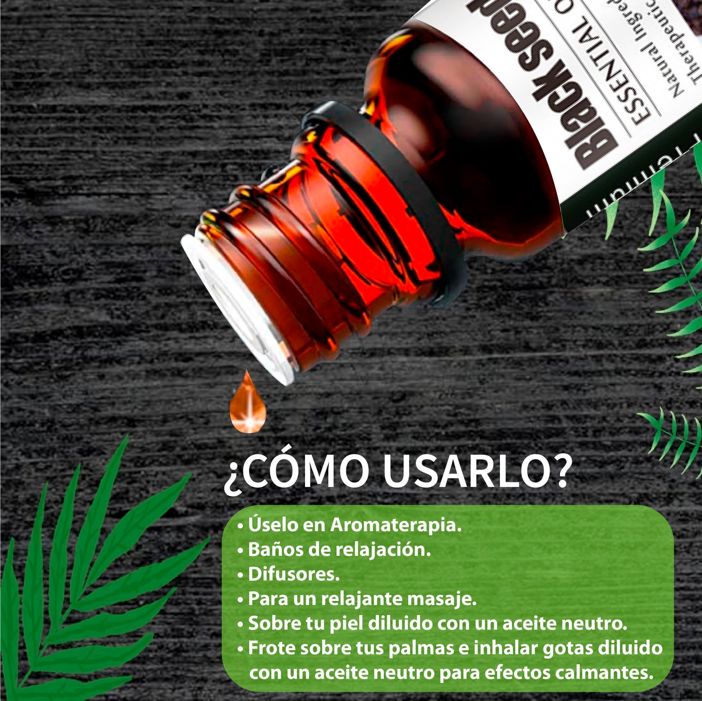 Aceite Esencial de Semilla Negra