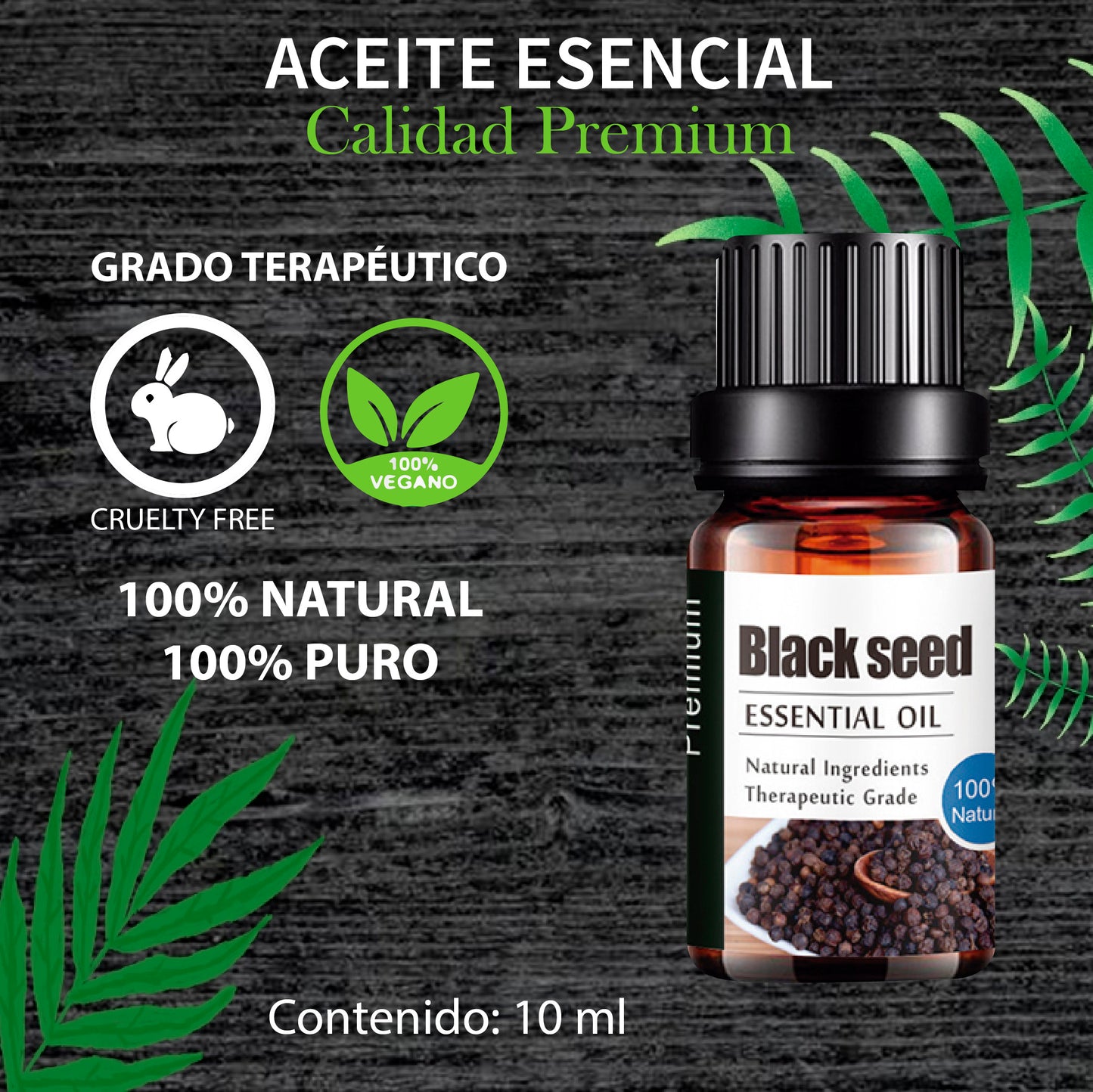 Aceite Esencial de Semilla Negra