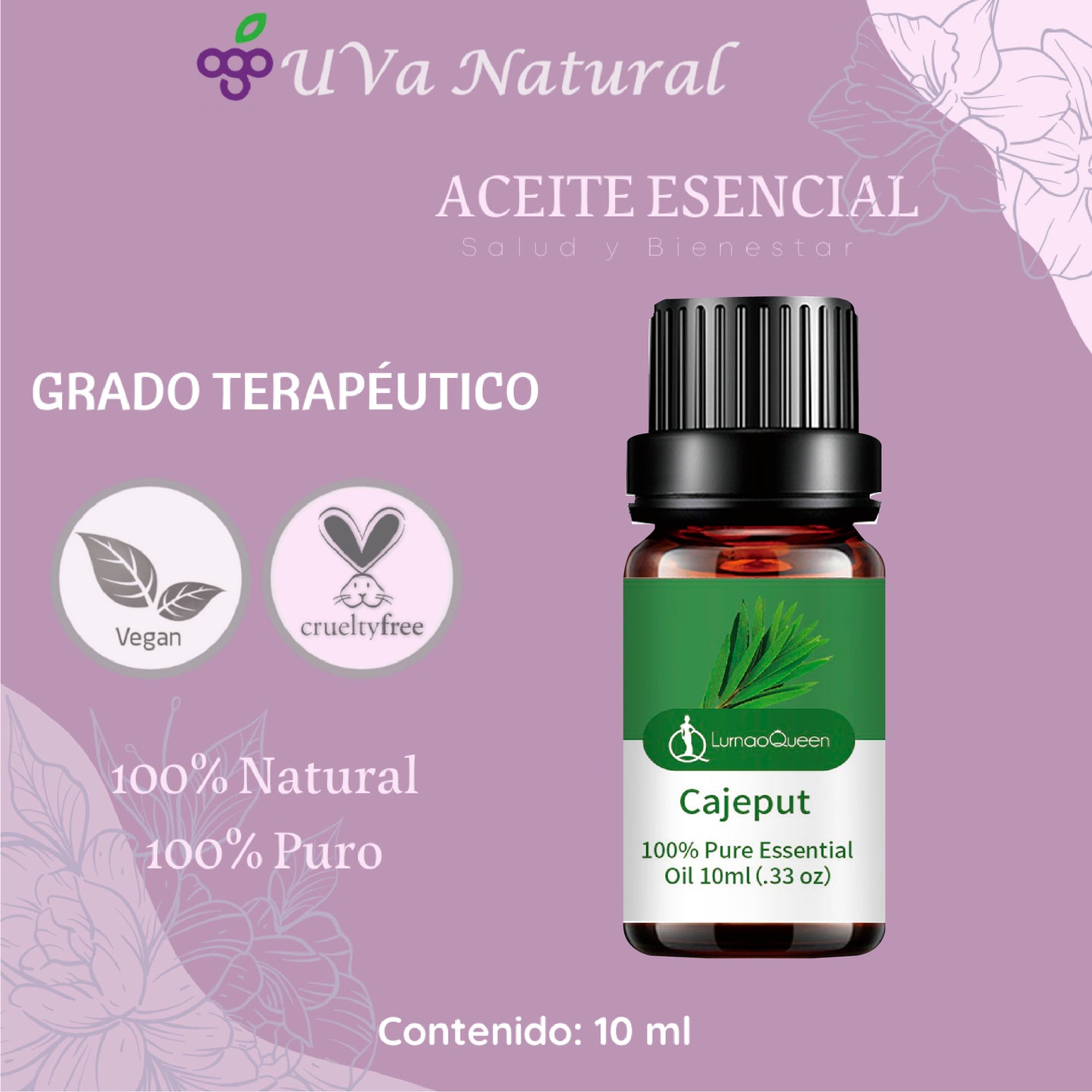 Aceite Esencial de Cajepu