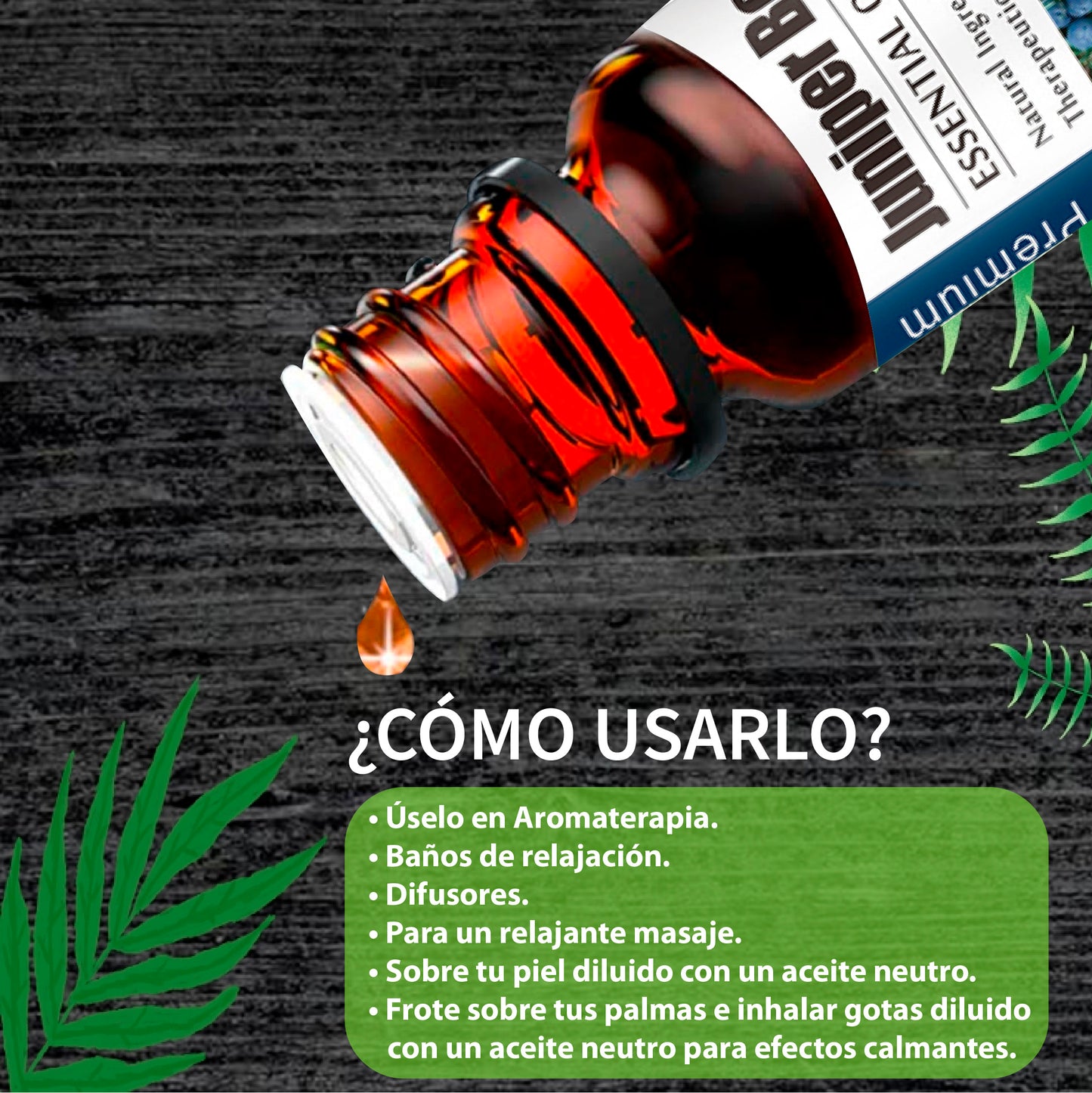 Aceite Esencial de Bayas de Enebro