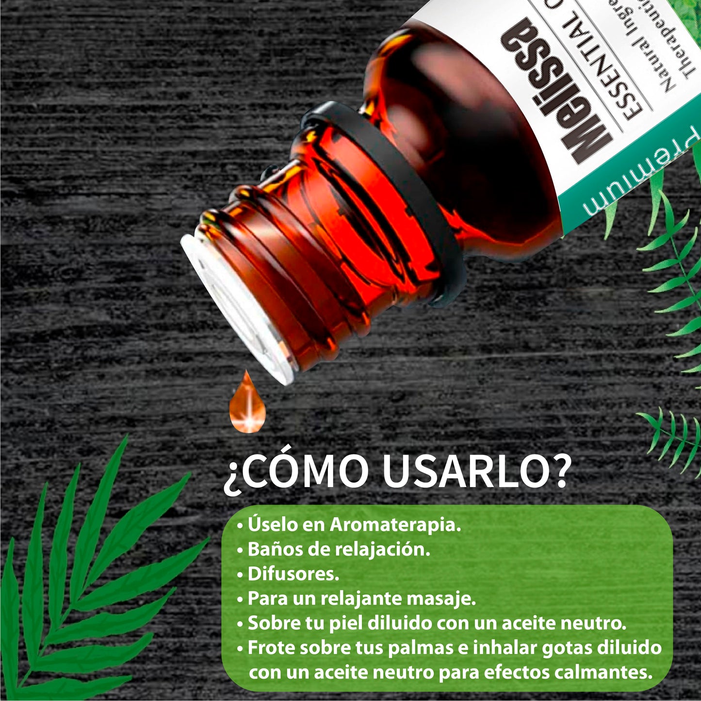 Aceite Esencial de Toronjil