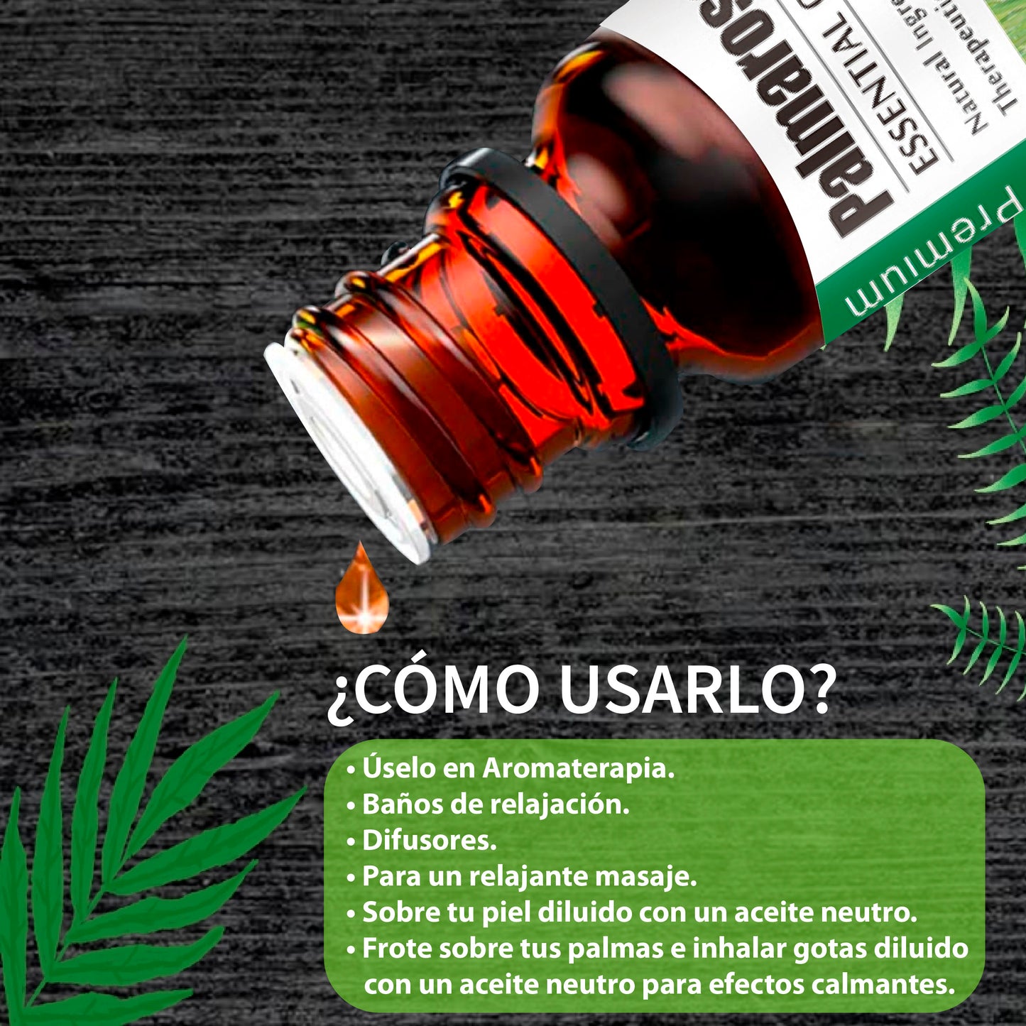 Aceite Esencial de Palmarosa