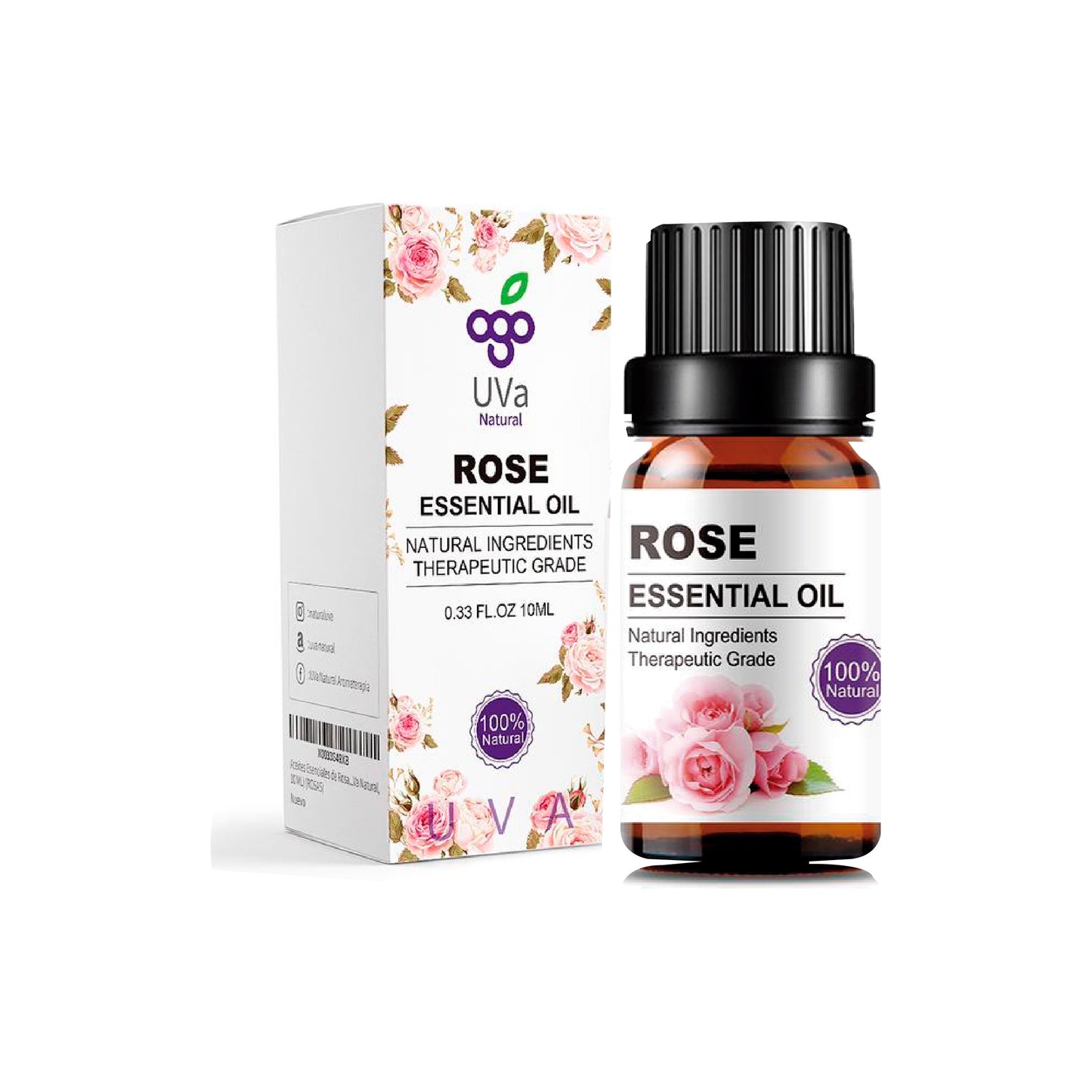 Aceite Esencial de Rosas Rosas