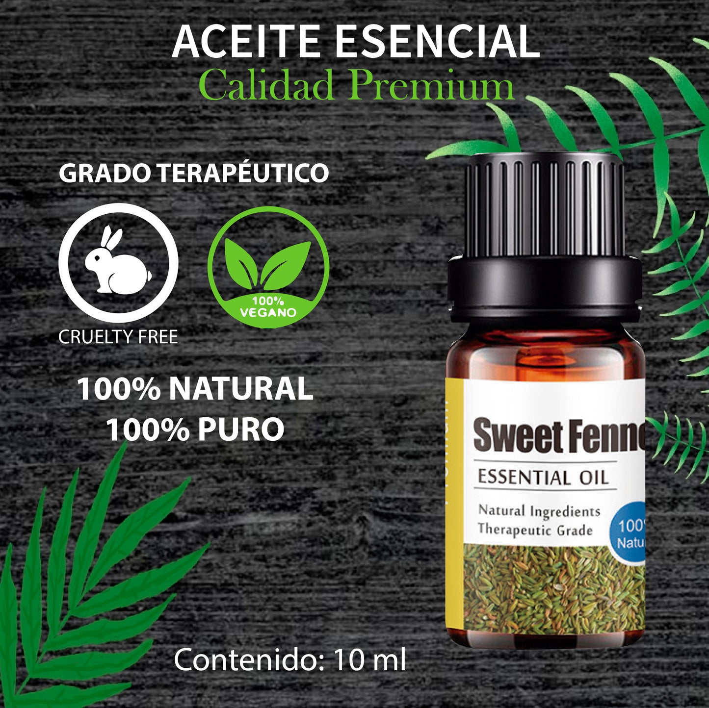 Aceite Esencial de Hinojo Dulce