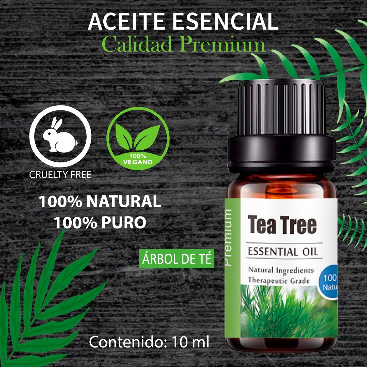 Aceite Esencial de Árbol de Té